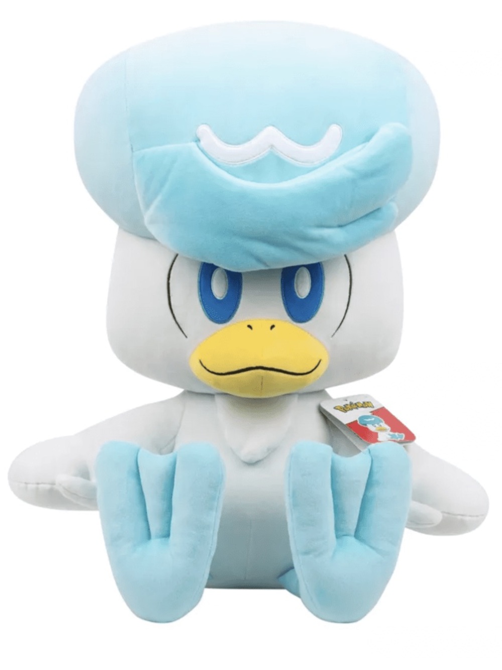 Pokemon Quaxley Jumbo Plush 24” NWT HUGE Collectible Anime Duck